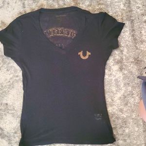True Religion v neck tee shirt